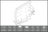 BERAL 1989018506016166 Brake Lining Kit, drum brake